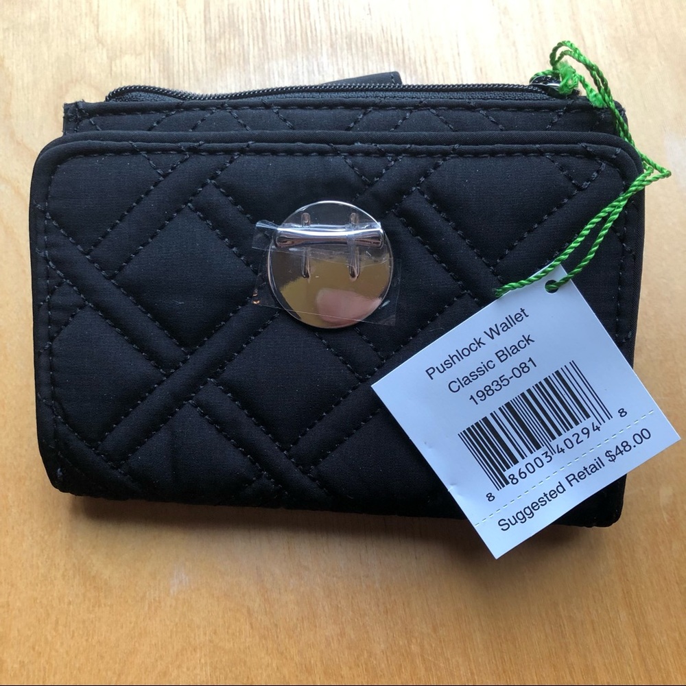 Vera Bradley Push lock Wallet